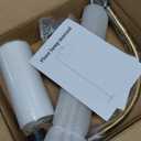 Tall Floor Lamp for Living Room,65'' Modern Standing Lamps with 9W LED Bulb,Dimmable Floor Light with Fabric Shade,Gold Tall Lamp for Bedroom Office Study Room Corner Dining Room