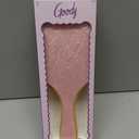 Goody Paddle Brush, Pink Sparkle, Bamboo Bristles for Ouchless Detangling, Tackles Tangles, Knots & Frizz, Use as a Detangler or Styling Brush For All Hair Types, Gift for Women & Girls