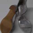 Ankis Chunky Platform Heels - 4 Inch Block Heeled Sandals for Women - Comfortable Open Toe Strappy Heels - Black, Nude, White, Silver, Gold - Summer Dress Shoes 7