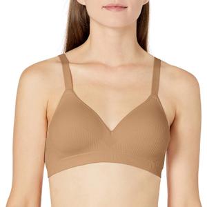 Hanes Womens Perfect Coverage Wireless Seamless T-Shirt Bra, ComfortFlex Fit, Smart Sizes