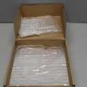 Fulmoon 24 Pcs Mini Acrylic Sign Holder, 3.5 x 2.5 Inches Small Clear Sign Display Holder Acrylic Name Plate for Desk Horizontal Nameplate Holder V Shaped Display for Office School Store Business