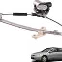 Rear Left Driver Side Power Window Regulator with Motor Assembly Compatible for Honda Accord 2003-2007 Replacement 72750-SDA-A01, 72750-SDC-A01, 748-044