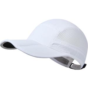 GADIEMKENSD Mens Folding Outdoor Hat Long Brim UPF 50+ Sun Protection (7-7 3/8)