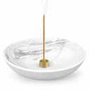 Incense Holder for Sticks Round Insence Bowl Minimalist Plate 6.2 ” Width