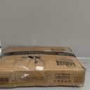 Garvee Snow Shovel with Wheels for Driveway, 20" Wide Adjustable Snow Pusher with 5-Position Angle & Height Handle, Ergonomic Back-Saving Snow Removal Tool for Sidewalks, Yards & Patios - Red (Single Pole)