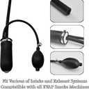 Universal Adapter, Smoke Machine Leak Detector Inflatable Bladder Intake Bladder for Smoke Machine Automotive