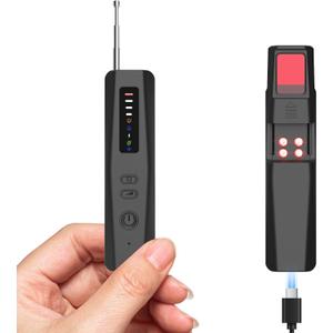 DREAMME Hidden Camera Detector with Silent Vibration  5-in-1 RF Bug Sweeper for GPS Trackers & Wireless Devices, Adjustable Sensitivity, Portable Anti-Spy Scanner for Hotel, Travel, Home & Office