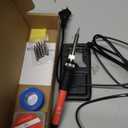 Soldering Iron Kit, 60W Soldering Iron with 5pc Interchangeable Tips, 10-in-1 Adjustable Temperature Solder Welding Tools, Fast Heating, Electronic Repair, 110V