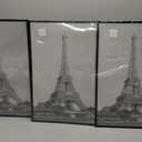 upsimples 16x24 Picture Frame Black 3 Pack, Scratch-Proof Poster Frames 16 x 24 for Photo Gallery - Slide-In Strips, Horizontal or Vertical Wall Mounting