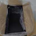 4 Pcs Stackable Wire Baskets for Pantry Organizers and Storage, Kitchen Storage Metal Baskets, Produce Potato Onion Storage Bin, Vegetable Fruit Basket for Countertop, Black