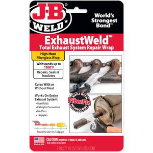 J-B Weld ExhaustWeld 2" x 72" Repair Wrap, White