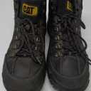 CAT Men's Threshold Waterproof Soft Toe Work Boot (10.5, Black)