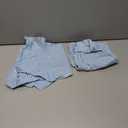 KEYWANTS Boys Summer Textured Outfit Beach Short Sleeve Button Down Shirts and Shorts 2 Piece Vacation Clothing Set for Kids 8Y