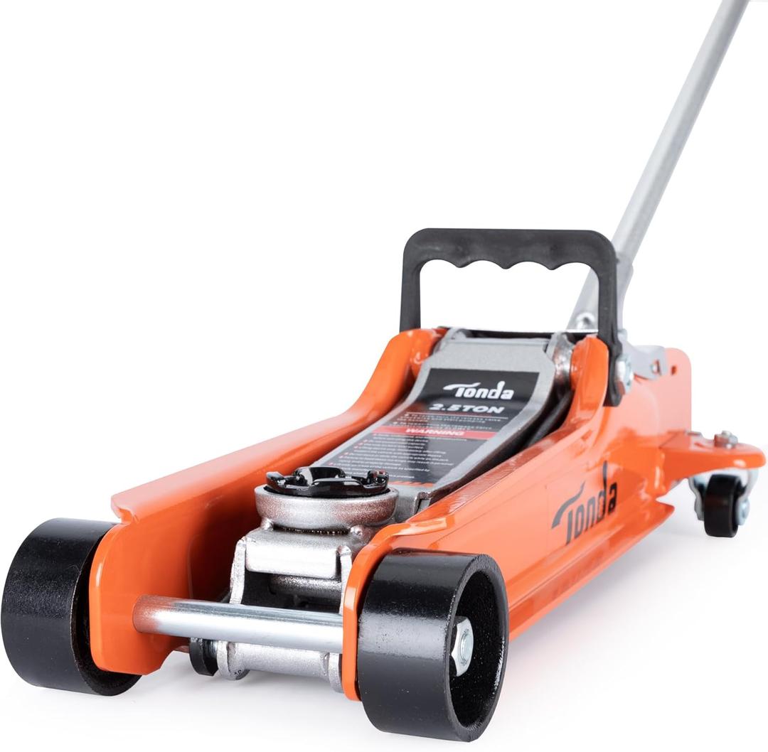 TONDA 2.5 Ton Low Profile Floor Jack, 5,000 Lbs Hydraulic Car Jack