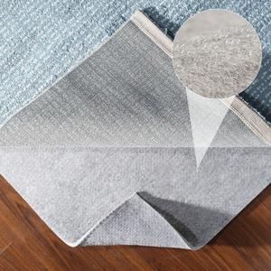 Resare Non Slip Rug Pad Gripper Extra Thick Dual Surface Felt Under Rug for Area Rugs and Hardwood Floors,Super Cushioned Non Skid Carpet Padding - 2x3 Feet 1/4" Double-Sided Non Slip