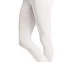 BLOCH Women's Ladies contoursoft Footed Tights, White, Small/ Medium