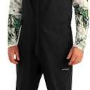 HUK Mens Rover Bib, Windproof & Waterproof Fishing Bibs Overalls (Small, Black)