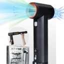 Jet Fan MAX - KiCA Jetfan Car Air Blower and Vacuum Turbo Fan,Electric Cordless Strong Blower 85000 RMP for Car Window Snow/Leaf Clearing,Dry Motocycle,Computer Dust Remove,Outdoots,Long Battery Life