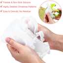 Vesici Christmas Resin Mold Kit Include 10 Pcs Silicone Molds Tools Set with Glitter Powder Cups Sticks Droppers Holiday Epoxy Casting Molds for DIY Xmas Crafts Ornaments Decorations