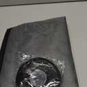 MAGZO Magnetic Screen Door, Fit Door Size 34 x 82 Inch, Actual Screen Size 36" x 83" Durable Fiberglass Mesh Curtain Middle Opening Screen Door with Full Frame Hook&Loop-Gray