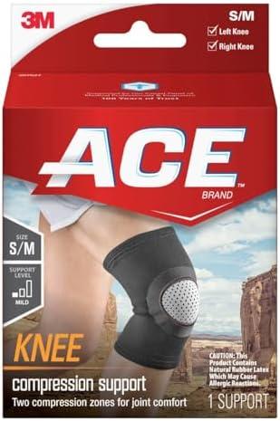 ACE Brand Compression Knee Support Neoprene, Small/Medium