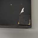 MDEOOSKY Wooden Display Stand Square Wood Display Base Display Risers Square Vase Riser Teapot Aquarium Lamp Base Home Decoration 7.9" W x 7.9" D x 1.7" H (Black)