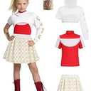 IBQ Kids Costume Set for Cheerleader Nova Costume Girls Halloween Dress Up BQ064L