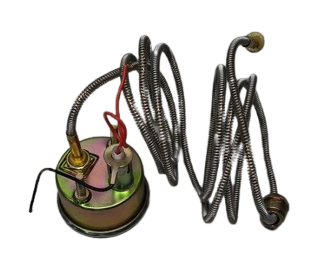 Water Temperature Gauge With 1.8 M Cable 50-140°C 130-280°F Range Metal Mechanical Thermometer For Cars Trucks Ships