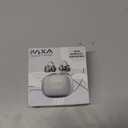 PAXA Clip On Earbuds, Clipbuds7 Open Ear Earbuds Wireless Bluetooth 5.4 with LED Display, Auto L-R Ear Recognition and Touch Control, Ultra-Light 4.5g Fit Comfort for Sports Fitness Daily Use, Silver