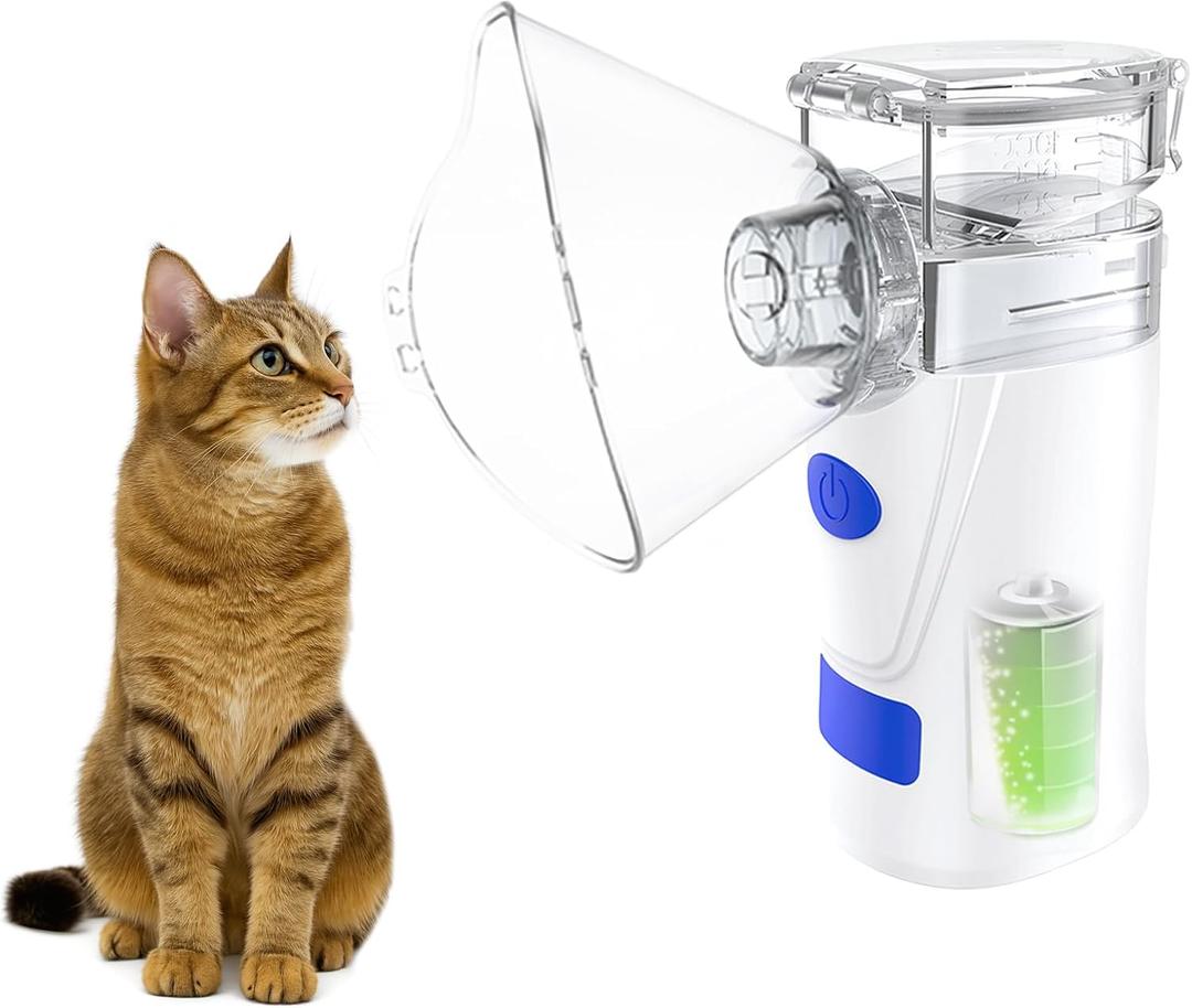 Cat Nebulizer for Breathing Problems