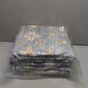 Washable Area Rugs for Living Room - 7x9 Neutral Vintage Distressed Floral Farmhouse Boho Large Soft Floor Rug Indoor Non Slip Carpet for Living Room Bedroom Dining Room Office - Blue