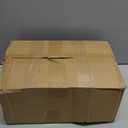 DI QIU REN 50-Pack 22oz Paper Bowls, Disposable Food Containers with Lids and Forks, Rectangular Disposable Salad Bowls for Diet Salad, Pasta (kraft Paper Rectangular, 22oz 50 Count)