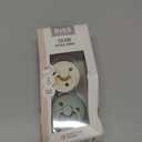 Bibs Colour Pacifier 2-Pack | BPA Free Soother, Round Nipple. Natural Rubber Latex