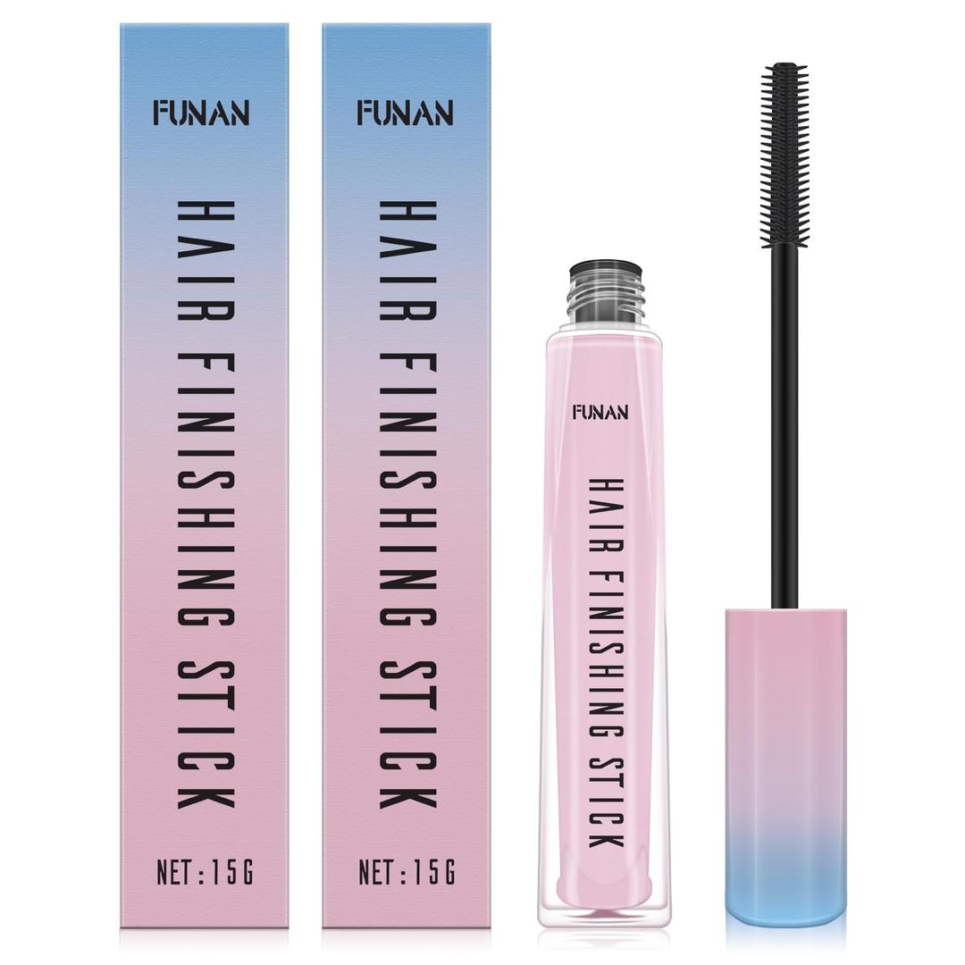 PasaRose Hair Finishing Stick 2 Pack for Small Broken Hair Cream/Gel for Women Naturally Refreshing, Non-Greasy and Non-Sticky (1.5 Ounce (Pack of 2))