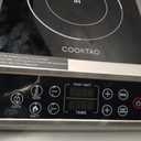 Induction Cooktop, 1800W Stainless Steel Commercial Single Burner (Defective,used, dirty)