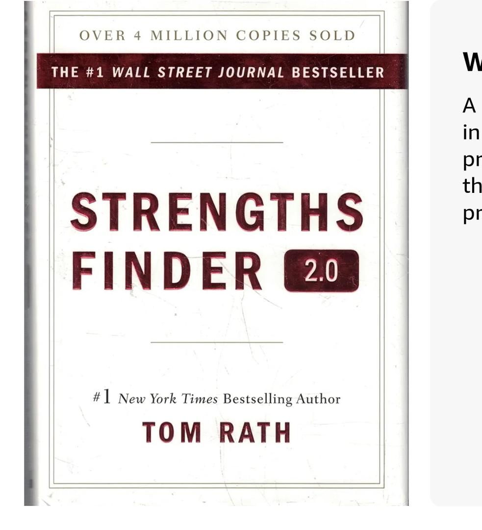 StrengthsFinder 2.0 (Brand New Copies Include Access Code)
