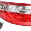 munirater 1-Pack Rear Left Tail Light Assembly Replacement for Camry 2015-2017 Outer Driver Side Brake Lamp