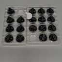 8 Pack Charging Cord Organizer [1S Click-in] LISEN Magnetic Charging Cord Holder, Easy Open Cable Holder with Strong Adhesive, Cable Management Clips Neatly for Nightstand, Desk, Home, Office, Car (Black)