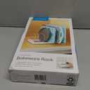 YouCopia StoreMore Bakeware Rack with Tall Steel Wires, Adjustable Pan and Lid Organizer, Classic Edition  White, Alloy Steel & Plastic, 11.5W x 7.3D x 6.4H, Customizable Shelf