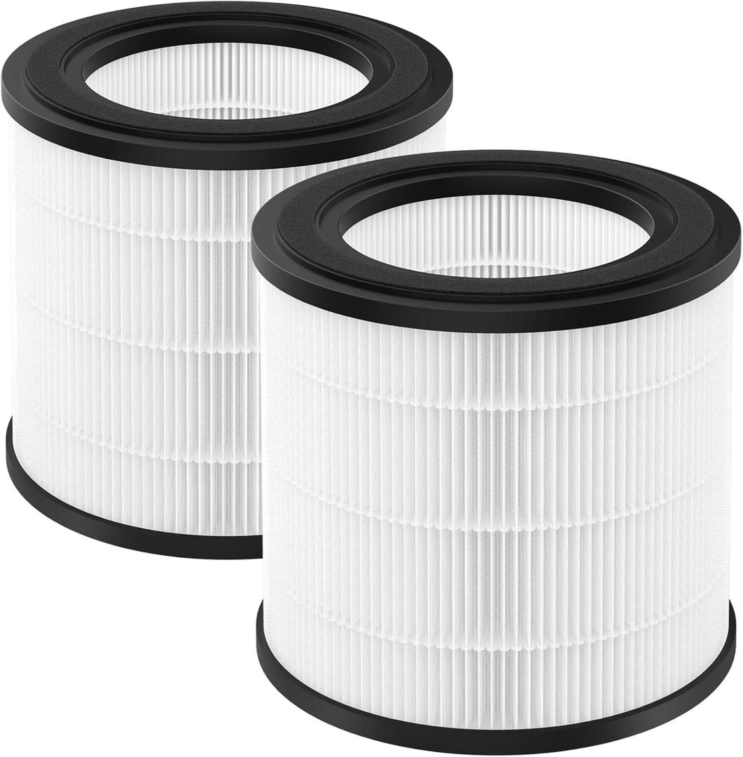 2-Pack 800 Series Replacement Filter Compatible with Philips AC0820/40 and AC0850/41 Purifiers Part Number FY0194/30 and FY0293/30, For AsinB0BS9VBB45/B0BS9TYCQ7