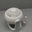 IRIS USA WOOZOO Desk Fan, Air Circulator, 3 Speeds, 52ft Max Air Distance, 360 Adjustable Tilt, 30 db Quiet Motor, Fan for Bedroom, Office, Dorm, Medium, White