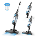 Vazone R6X Corded Stick Vacuum Cleaners for Home, 20Kpa Powerful Suction Stick Vacuum with 16Ft Cord, 2 in 1 Lightweight Handheld Vacuum Cleaner for Hardwood Floor Pet Hair