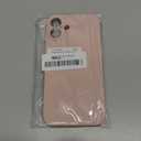 UCASONG for iPhone 16 Plus Case Silicone,with [Full Camera Protection][Soft Anti-Scratch Microfiber Lining],Liquid Silicone Ultra Slim Shockproof Phone Case for Men Women Girls-Pink