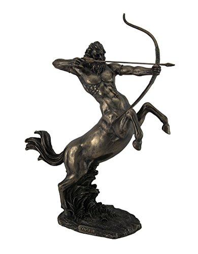 Veronese Design Rearing Centaur Shooting Arrow Bronze Finish Statue 14 Inch
