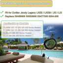Upgraded R0456500 Temperature Sensor, for Zodiac Jandy Legacy LRZE / LRZM / JXI / LXI 125 175 200 250 260 300 325 400 Pool / Spa Heaters, Replace R0456600 R0523900 R0477300 6204-209 Thermistor Sensor