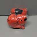 2 x Sew Butiful Red Monster Stuffed Animal Toy, Cute Plushies, Stuffed Bat Plush Gift for Kids, Boys, Girls, Children Birthday Christmas