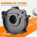 Air Cleaner Intake Filter System Kit Air Filters Cover for Harley Touring 2008-2016 Softail '16-'17 FLSTNSE '14-'15 FLSTSE 2011-2012 FXSBSE 2013-2014 Dyna FXDLS 2017