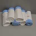 120 Count 26" x 11.8" Cat Litter Box Liners for Fsitego and Fumoi Self Cleaning Litter Box, Extra Thick Heavy Duty Cat Litter Bags Replacement, 3-4 Gallons of Capacity