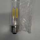 ASOKO Edison Bulb, T10 Daylight 4000K LED Tubular 4W Dimmable Tube Vintage Bulbs 40 Watt Equivalent,E26 Base(3-Pack)