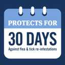 PetArmor Plus Flea and Tick Prevention for Dogs, Small Dog Flea and Tick Treatment, 6 Doses, Waterproof Topical, Fast Acting (5-22 lbs)